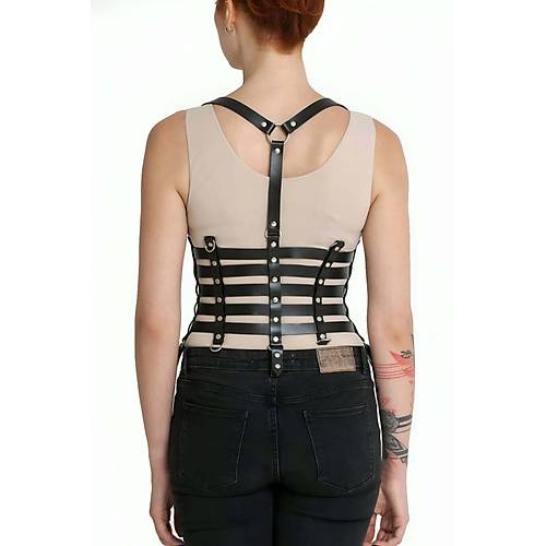 Be�li Ba�lamal� Deri G���s Harness - APFT630