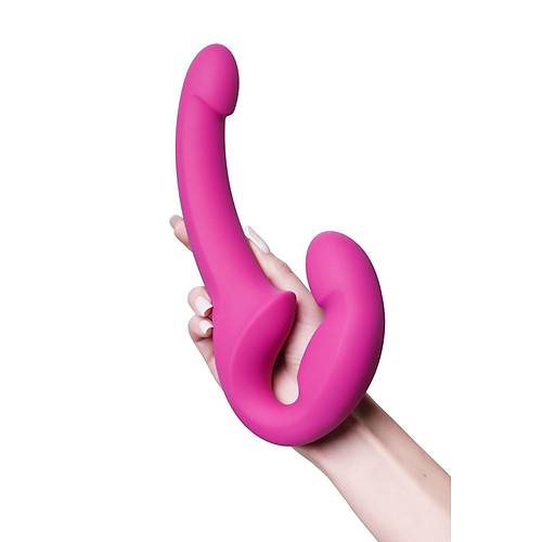 SHARE Strapon, silikon, mor, 23 cm