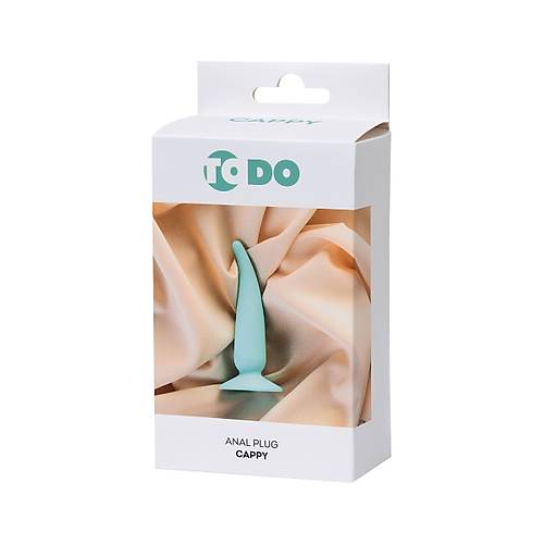 ToDo by Toyfa Sarru anal klf, silikon, mavi, 12,5 cm,  2,7 cm