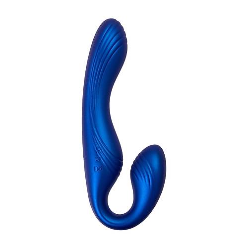 LEroina APP Ardee Kaysz Strap-On  Uygulama ve Kumanda Kontroll, Silikon, Mavi, 31 cm