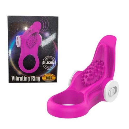 Silicone  Gl Titreimli Penis Halkas