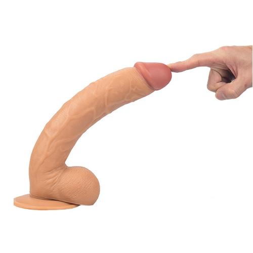 28 cm Realistik Penis Gerekci Dev Dildo