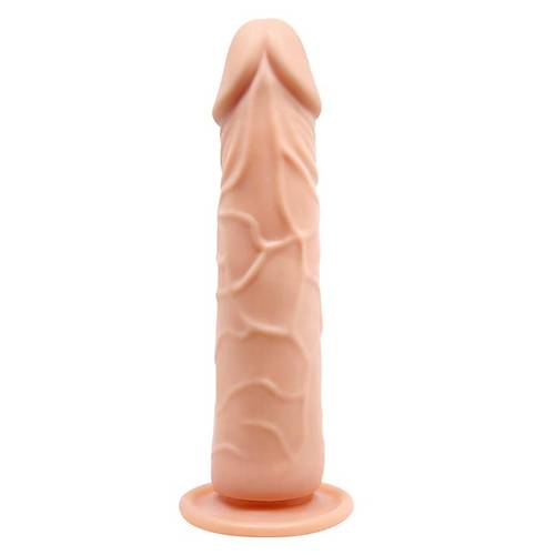 Gl Vantuzlu Damarl Soft Realistik Penis Anal Dildo Vibratr