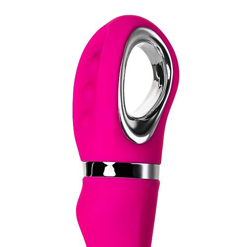 JOS PLO Vibratr, WOW Modlu, Silikon, Pembe, 20 cm