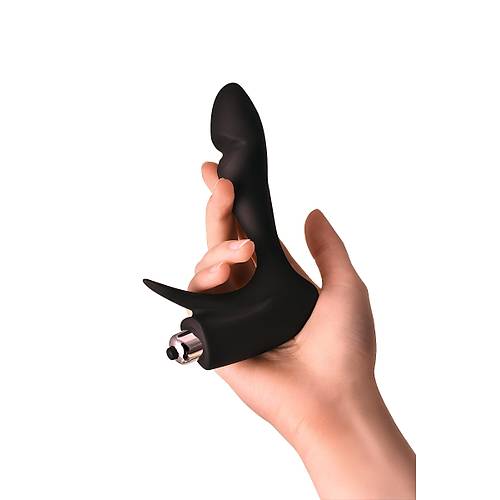 Erotist First Anal Plug, silikon, siyah, 14,4 cm