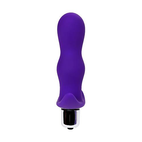 A-Toys by RED Vibro Anal Plug, boyut S, silikon, mor, 11,2 cm