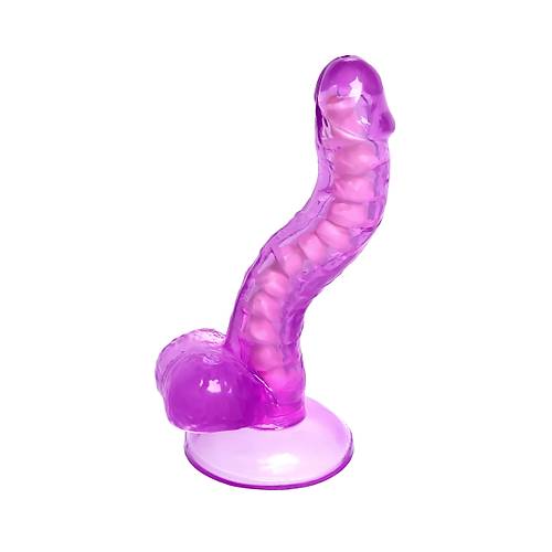 A-Toys by RED Jel Dildo Celiam, TPE, mor, 20,5 cm