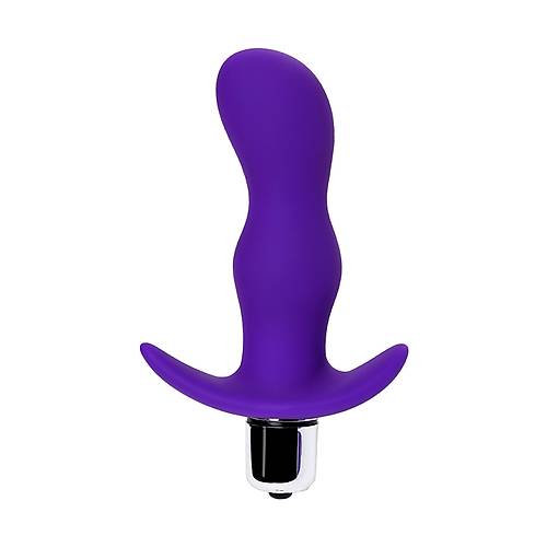 A-Toys by RED Vibro Anal Plug, boyut S, silikon, mor, 11,2 cm