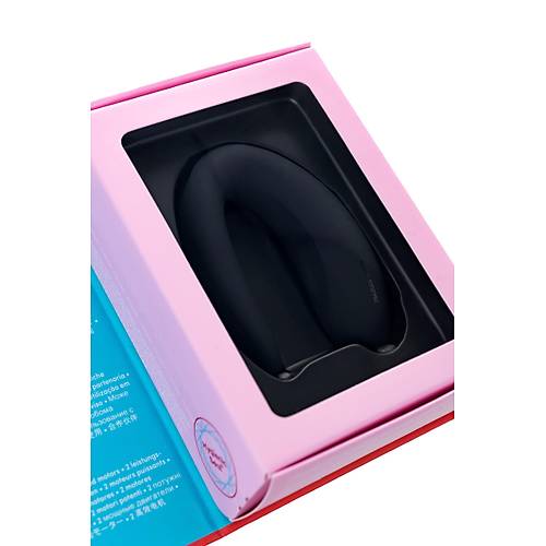 Satisfyer Partner Double Joy iftler in Vibratr, silikon, siyah, 18 cm