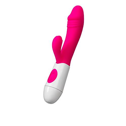 A-Toys by TOYFA  Area Klitoral Uyarc Vibratr, silikon, pembe, 19,5 cm