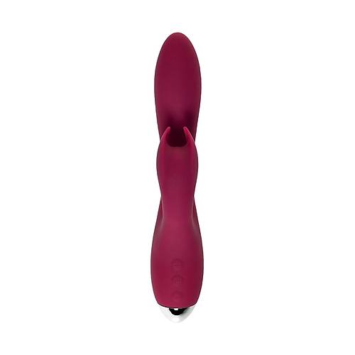 L'ERONA by RED Mion  Vibratr, silikon, bordo, 22 cm