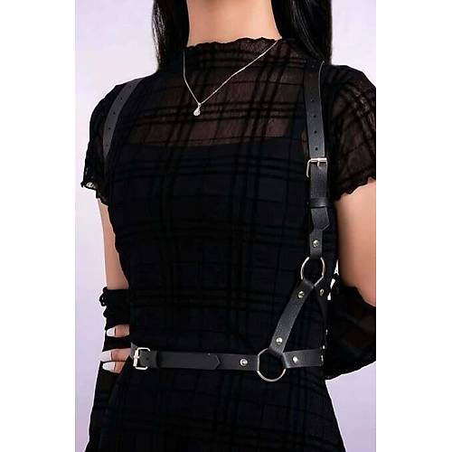 Elbise �st� ��k Deri Aksesuar - APFT938