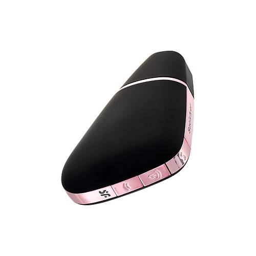 Satisfyer Love Triangle Vakum Dalgas Klitoral Stimlatr, Silikon, Siyah, 8,8 cm