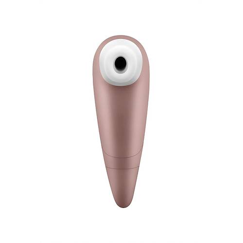 Satisfyer Number One Vakum Dalgas Klitoral Vibratr, ABS plastik, pembe, 14 cm