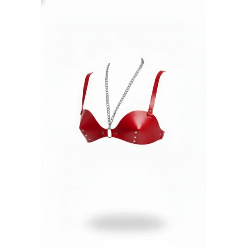 K�rm�z� G���s Harness Konik Kesim Z�mba Detayl� - APFT1380