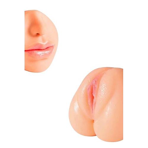 XOXO 3 Girili Realistik Mastrbatr 550 g  TPE, Ak Ten, Ultra Doal Doku