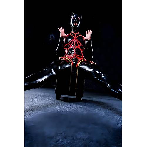 Elastik Seksi Body Harness, Seksi Full Body Bayan Harness - APFT1082