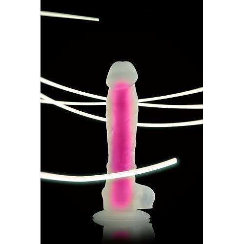 Beyond by RED Tony Glow  Gece Parlayan Dildo, Silikon,effaf , 20 cm