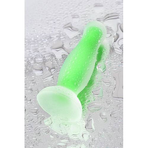 Beyond by RED Mortimer Glow Karanlkta Parlayan Anal Plug, Silikon, effaf, 12,5 cm