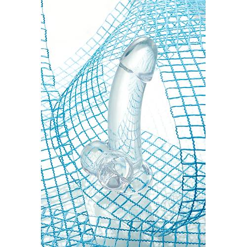 A-Toys by TOYFA Gereki Cryst yapay penis, TPE, transparan, 15 cm