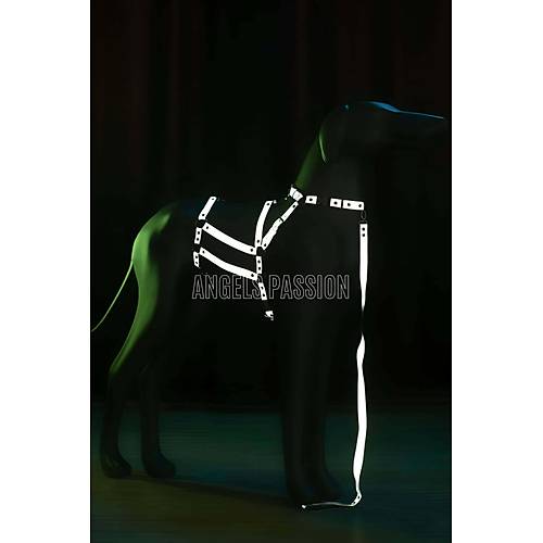 Reflekt�rl� - Ayarlanabilir K�pek Harness - K�pek Gezdirme Aparat� - NPD007