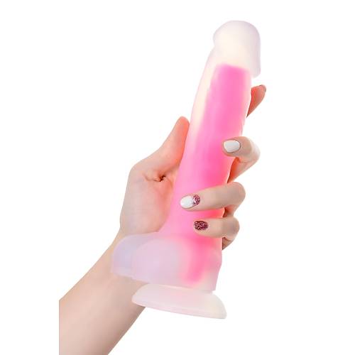 Beyond by RED Peter Glow Gece Parlayan Dildo, Silikon, effaf, 22 cm