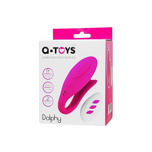 A-Toys by RED Dolphy iftler in Vibratr, Silikon, Pembe, 9,6 cm