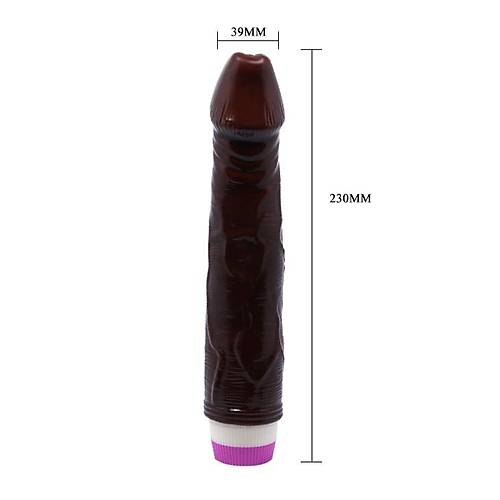 Johnny 22cm Melez Realistik Gereki Vibratr Vantuzlu Penis