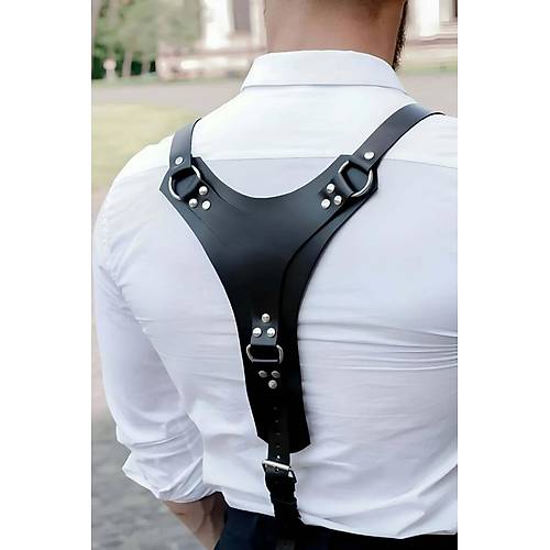 Deri Erkek Srt Kemer, Erkek Harness, Erkek Gmlek Kemeri - APFTM130