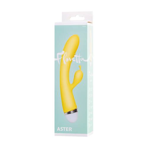 Flovetta by  Aster Klitoral Uyarc Vibratr, Silikon, Sar, 22 cm