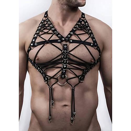 Seksi Erkek  Giyim Lastik Harness - APFTM70