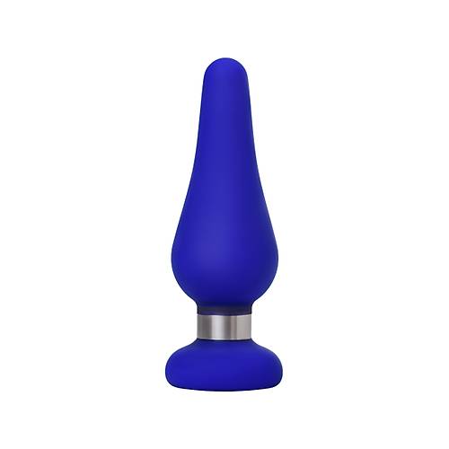 ToDo by  Slassic anal kılıf, Boyut M, silikon, mavi, 11,5 cm, Ø 3,7 cm