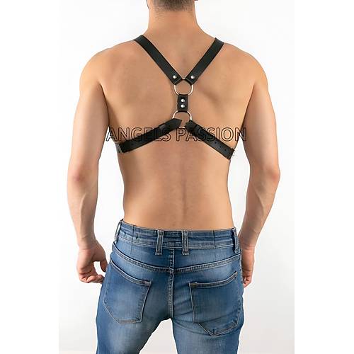 Erkek Gs zeri Deri Harness - Sexy Erkek Fantazi Giyim - Gay  Giyim - APFTM13