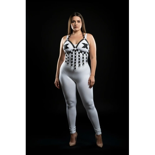 B�y�k Beden Kad�n G���s Harness Lastik, ��k ve Halka Detayl� - APFT567