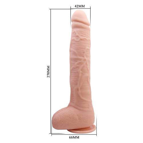 Beautiful 27 CM Sper Gereki Vantuzlu Damarl Dev Penis Dildo