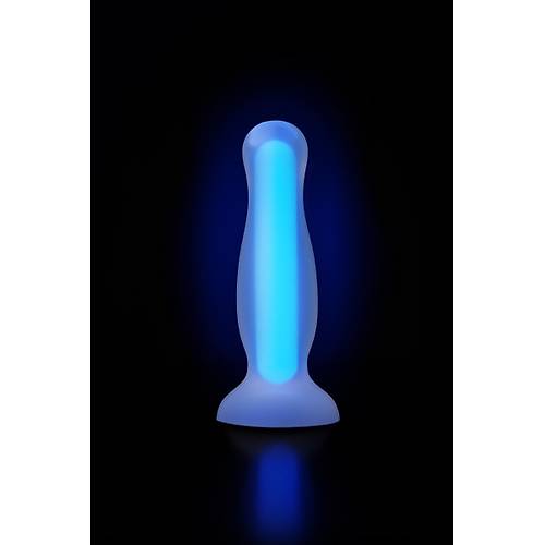 Beyond by RED Namor Glow Karanlkta Parlayan Anal Plug, Silikon, effaf, 12,5 cm