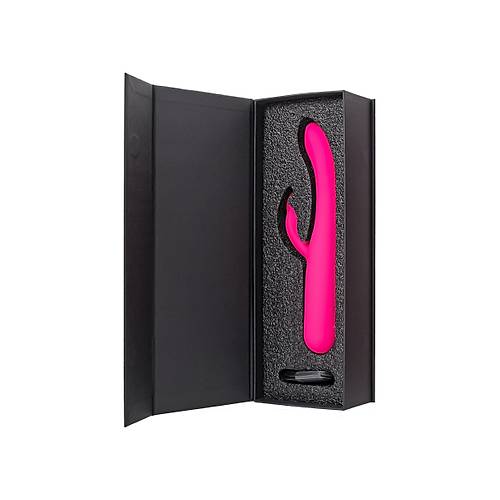 eroTeq Klitoral uyarml G noktas vibratr Rablock, silikon, pembe, 23,5 cm