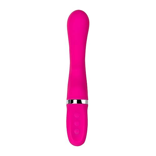 JOS PLO Vibratr, WOW Modlu, Silikon, Pembe, 20 cm