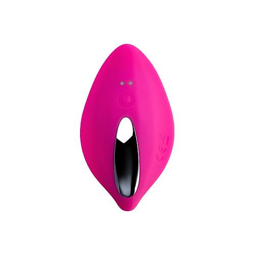 JOS RUMBA Klitoral Vibratr, silikon, pembe, 8,6 cm