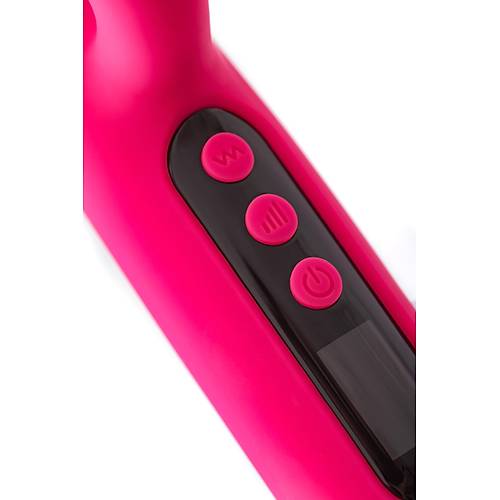 eroTeq Klitoral uyarml G noktas vibratr Rablock, silikon, pembe, 23,5 cm