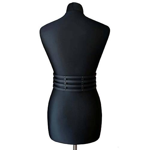 Deri Bayan Deri D�rt S�rak� Bel Kemer - APFT910