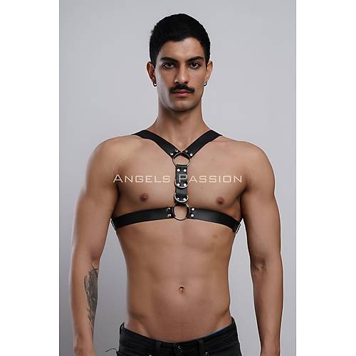 Deri Erkek Gs Kemer, Fantazi Aksesuar, Erkek Clubwear, Partywear - APFTM148