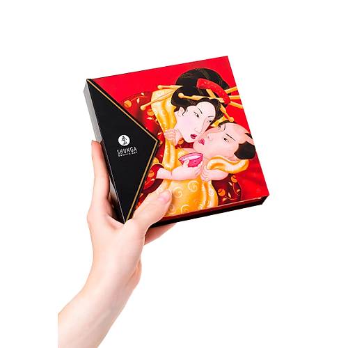 Shunga Geisha' Secret paketi, ilek ve ampanya