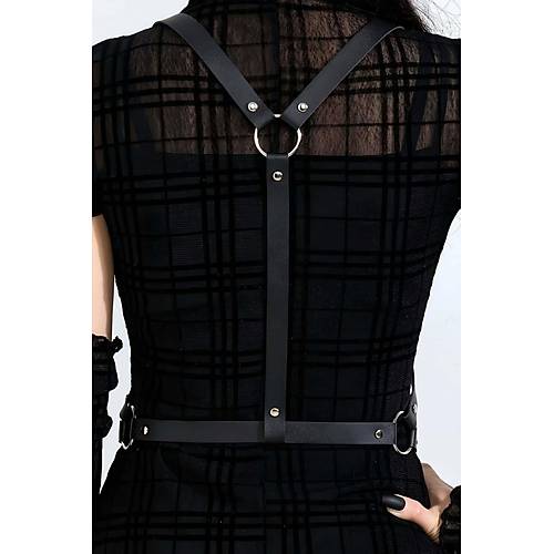 Elbise �st� ��k Deri Aksesuar - APFT938