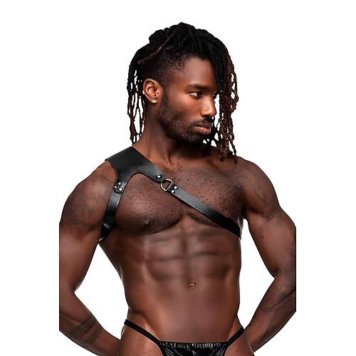 Tek Omuz Erlek Harness, Erkek Clubwear, Dancewear, Fantazi Giyim - APFTM153