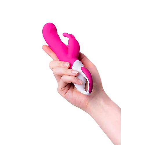 JOS ELLY Istmal Vibratr,  silikon, pembe, 21,5 cm