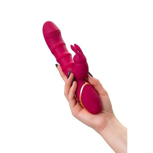 JOS Tenty Hareketli Halkal Titreimli Tavan Vibratr  Bordo, 23,5 cm