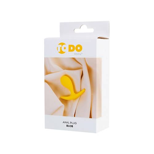 ToDo by Toyfa Blob Anal Plug, silikon, sar, 5,5 cm,  2,1 cm