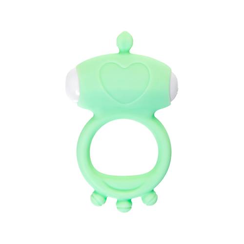 A-Toys by  Fowd  Titreimli Penis Halkas, silikon, yeil,  2,6 cm