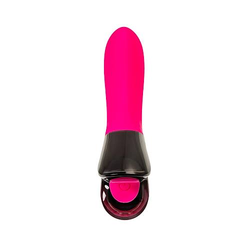 Vibrator eroTeq Mecawn, silicone, pink, 20.5 cm